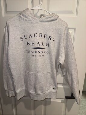 Seacrest Beach Trading Co. Light Heather Gray Hoodie